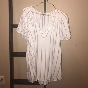 Black & White Striped Shirt